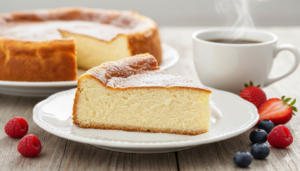 Käsekuchen ohne Boden