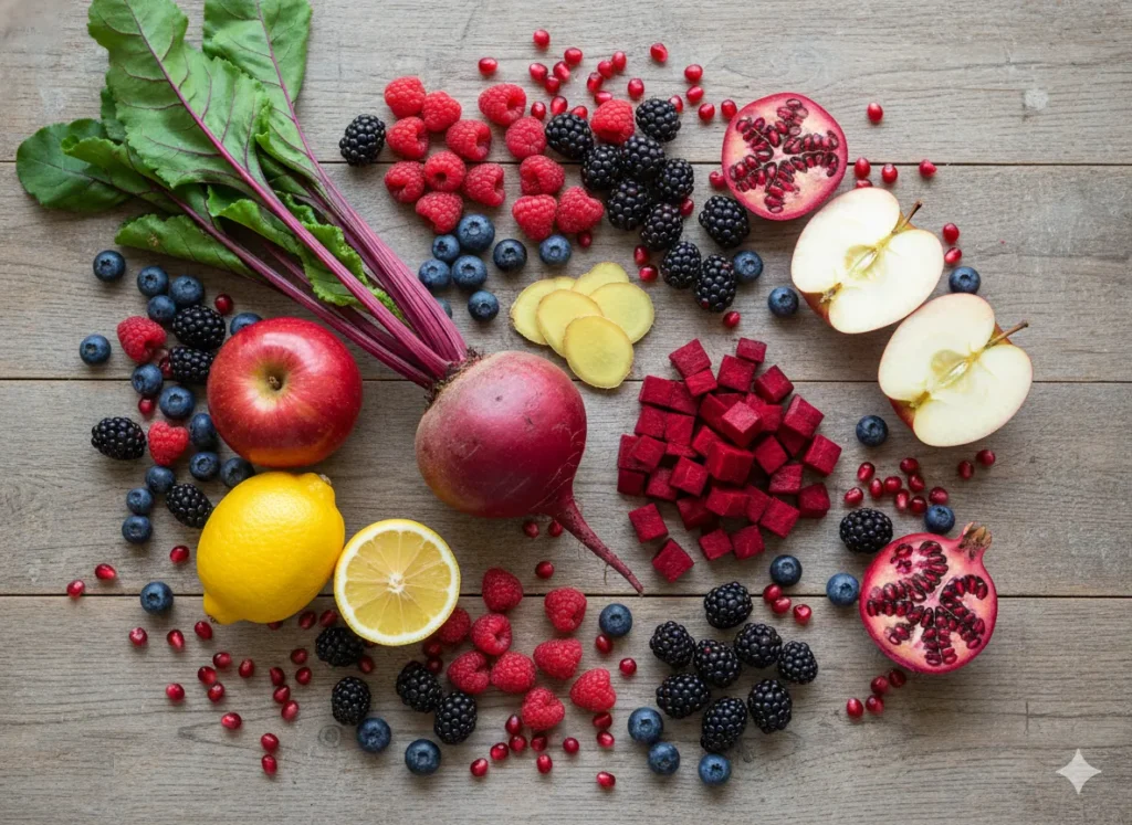  roten Detox Smoothie